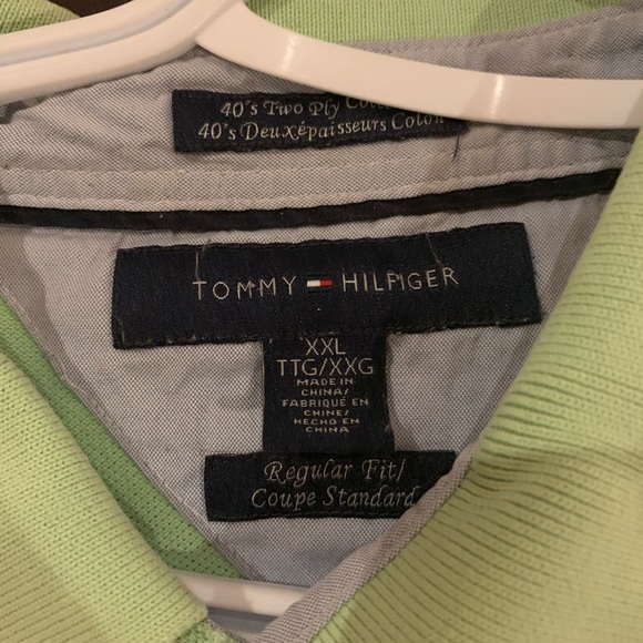 Green Tommy Hilfiger t shirt - Picture 2 of 2